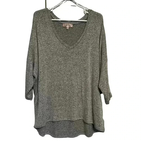 Philosophy Cropped V-Neck Shirt Long in Back with Swing -Women’s Size 2X - Picture 1 of 8